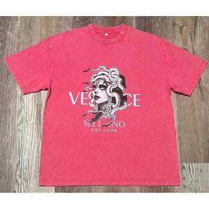 E#686-L-cotton 100%, super soft, super comfy, graphic tee